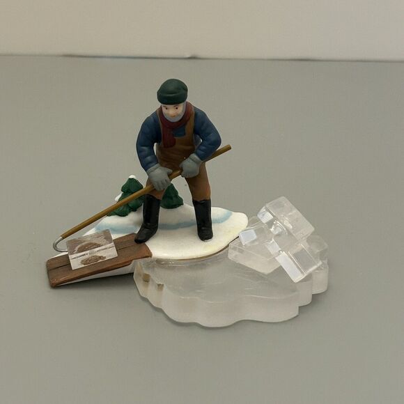 Dept 56 Heritage Village Collection Blue Star Ice Harvesters #5650-2 - Picture 8 of 12